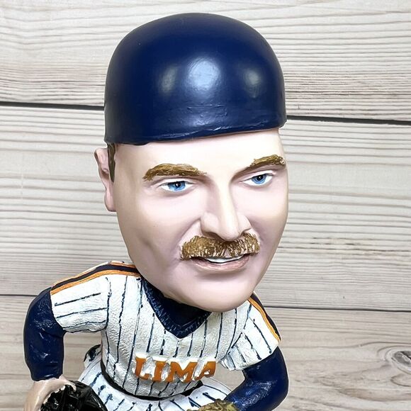 LIMA LOCOS Bobblehead ERIC WEDGE Baseball Catcher HTF 2003 SGA - Indians Manager - Picture 6 of 15